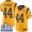 #44 Limited Jacob McQuaide Gold Nike NFL Youth Jersey Los Angeles Rams Rush Vapor Untouchable Super Bowl LIII Bound