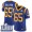 Youth Los Angeles Rams #65 John Sullivan Royal Blue Nike NFL Alternate Vapor Untouchable Super Bowl LIII Bound Limited Jersey