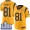 Youth Los Angeles Rams #81 Limited Gerald Everett Gold Nike NFL Rush Vapor Untouchable Super Bowl LIII Bound Limited Jersey