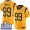 Youth Los Angeles Rams #99 Limited Aaron Donald Gold Nike NFL Rush Vapor Untouchable Super Bowl LIII Bound Limited Jersey