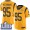 #95 Limited Ethan Westbrooks Gold Nike NFL Men's Jersey Los Angeles Rams Rush Vapor Untouchable Super Bowl LIII Bound