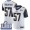 #57 Limited John Franklin-Myers White Nike NFL Road Men's Jersey Los Angeles Rams Vapor Untouchable Super Bowl LIII Bound