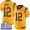 Men's Los Angeles Rams #12 Brandin Cooks Gold Nike NFL  Rush Vapor Untouchable Super Bowl LIII Bound Limited Jersey