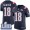 #18 Limited Matthew Slater Navy Blue Nike NFL Youth Jersey New England Patriots Rush Vapor Untouchable Super Bowl LIII Bound