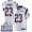 #23 Limited Patrick Chung White Nike NFL Road Youth Jersey New England Patriots Vapor Untouchable Super Bowl LIII Bound