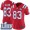 #83 Limited Dwayne Allen Red Nike NFL Alternate Women's Jersey New England Patriots Vapor Untouchable Super Bowl LIII Bound