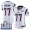 #77 Limited Trent Brown White Nike NFL Road Women's Jersey New England Patriots Vapor Untouchable Super Bowl LIII Bound