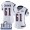 #61 Limited Marcus Cannon White Nike NFL Road Women's Jersey New England Patriots Vapor Untouchable Super Bowl LIII Bound