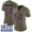 #54 Limited Dont'a Hightower Olive Nike NFL Women's Jersey New England Patriots 2017 Salute to Service Super Bowl LIII Bound