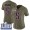 #5 Limited Danny Etling Olive Nike NFL Women's Jersey New England Patriots 2017 Salute to Service Super Bowl LIII Bound