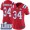 #34 Limited Rex Burkhead Red Nike NFL Alternate Women's Jersey New England Patriots Vapor Untouchable Super Bowl LIII Bound