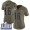 Women's Los Angeles Rams #16 Jared Goff Olive Nike NFL 2017 Salute to Service Super Bowl LIII Bound Limited Jersey
