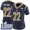 #22 Limited Marcus Peters Navy Blue Nike NFL Home Women's Jersey Los Angeles Rams Vapor Untouchable Super Bowl LIII Bound
