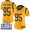 #95 Limited Ethan Westbrooks Gold Nike NFL Women's Jersey Los Angeles Rams Rush Vapor Untouchable Super Bowl LIII Bound