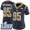 Women's Los Angeles Rams #95 Ethan Westbrooks Navy Blue Nike NFL Home Vapor Untouchable Super Bowl LIII Bound Limited Jersey