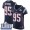 #95 Elite Derek Rivers Navy Blue Nike NFL Home Men's Jersey New England Patriots Vapor Untouchable Super Bowl LIII Bound