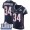 #34 Elite Rex Burkhead Navy Blue Nike NFL Home Men's Jersey New England Patriots Vapor Untouchable Super Bowl LIII Bound