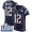 #12 Elite Tom Brady Navy Blue Nike NFL Home Men's Jersey New England Patriots Vapor Untouchable Super Bowl LIII Bound