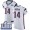 #14 Elite Steve Grogan White Nike NFL Road Men's Jersey New England Patriots Vapor Untouchable Super Bowl LIII Bound