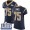 #75 Elite Deacon Jones Navy Blue Nike NFL Home Men's Jersey Los Angeles Rams Vapor Untouchable Super Bowl LIII Bound