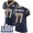 #77 Elite Andrew Whitworth Navy Blue Nike NFL Home Men's Jersey Los Angeles Rams Vapor Untouchable Super Bowl LIII Bound