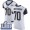 #70 Elite Joseph Noteboom White Nike NFL Road Men's Jersey Los Angeles Rams Vapor Untouchable Super Bowl LIII Bound