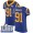 #91 Elite Dominique Easley Royal Blue Nike NFL Alternate Men's Jersey Los Angeles Rams Vapor Untouchable Super Bowl LIII Bound