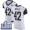 Men's Los Angeles Rams #42 John Kelly White Nike NFL Road Vapor Untouchable Super Bowl LIII Bound Elite Jersey