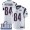 #84 Limited Cordarrelle Patterson White Nike NFL Road Men's Jersey New England Patriots Vapor Untouchable Super Bowl LIII Bound