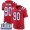 #90 Limited Malcom Brown Red Nike NFL Alternate Men's Jersey New England Patriots Vapor Untouchable Super Bowl LIII Bound