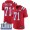 #71 Limited Danny Shelton Red Nike NFL Alternate Men's Jersey New England Patriots Vapor Untouchable Super Bowl LIII Bound