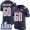 #60 Limited David Andrews Navy Blue Nike NFL Men's Jersey New England Patriots Rush Vapor Untouchable Super Bowl LIII Bound