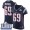 #69 Elite Shaq Mason Navy Blue Nike NFL Home Men's Jersey New England Patriots Vapor Untouchable Super Bowl LIII Bound