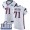 #71 Elite Danny Shelton White Nike NFL Road Men's Jersey New England Patriots Vapor Untouchable Super Bowl LIII Bound