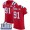 #91 Elite Deatrich Wise Jr Red Nike NFL Alternate Men's Jersey New England Patriots Vapor Untouchable Super Bowl LIII Bound