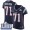 #71 Elite Danny Shelton Navy Blue Nike NFL Home Men's Jersey New England Patriots Vapor Untouchable Super Bowl LIII Bound