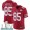 Nike 49ers #85 George Kittle Red Super Bowl LIV 2020 Team Color Men's Stitched NFL Vapor Untouchable Limited Jersey
