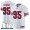 Nike 49ers #95 Kentavius Street White Super Bowl LIV 2020 Rush Men's Stitched NFL Vapor Untouchable Limited Jersey