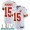 Nike Chiefs #15 Patrick Mahomes White Super Bowl LIV 2020 Men's Stitched NFL Vapor Untouchable Limited Jersey