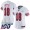 Nike 49ers #18 Dante Pettis White Super Bowl LIV 2020 Rush Women's Stitched NFL Limited 100th Season Jersey