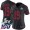 Nike 49ers #19 Deebo Samuel Black Super Bowl LIV 2020 Alternate Women's Stitched NFL 100th Season Vapor Limited Jersey