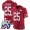 Nike 49ers #25 Richard Sherman Red Super Bowl LIV 2020 Team Color Youth Stitched NFL 100th Season Vapor Limited Jersey