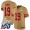 Nike 49ers #19 Deebo Samuel Gold Super Bowl LIV 2020 Youth Stitched NFL Limited Inverted Legend 100th Season Jersey