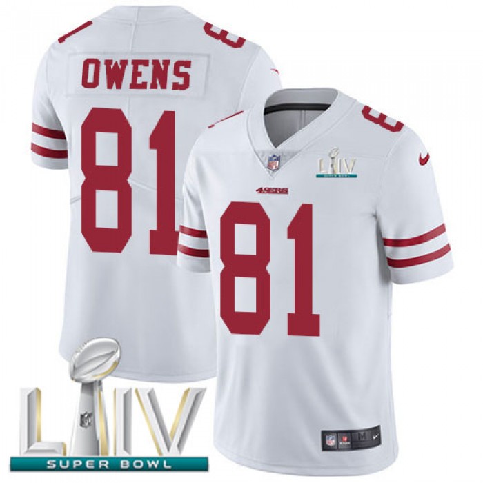 Nike 49ers #81 Jordan Matthews White Super Bowl LIV 2020 Youth Stitched NFL Vapor Untouchable Limited Jersey