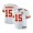 Men's Kansas City Chiefs #15 Patrick Mahomes White 2021 Super Bowl LV Vapor Untouchable Stitched Nike Limited NFL Jersey