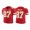 Men's Kansas City Chiefs #87 Travis Kelce Red 2021 Super Bowl LV Vapor Untouchable Stitched Nike Limited NFL Jersey