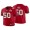 Men's Tampa Bay Buccaneers #50 Vita Vea Red 2021 Super Bowl LV Limited Stitched NFL Jersey