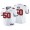 Men's Tampa Bay Buccaneers #50 Vita Vea White 2021 Super Bowl LV Limited Stitched NFL Jersey