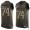 Men's Arizona Cardinals #74 D.J.Humphries Green Salute to Service Hot Pressing Player Name & Number Nike NFL Tank Top Jersey