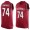 Men's Arizona Cardinals #74 D.J. Humphries Red Hot Pressing Player Name & Number Nike NFL Tank Top Jersey